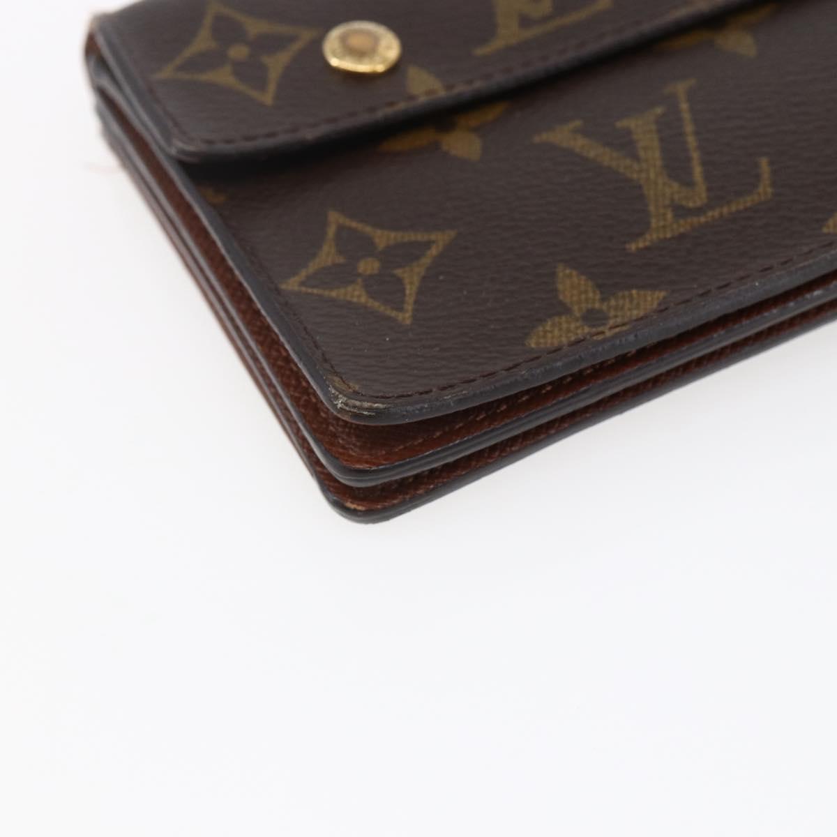 LOUIS VUITTON Monogram Portefeuille Acordion Long Wallet M58008 LV Auth 146124