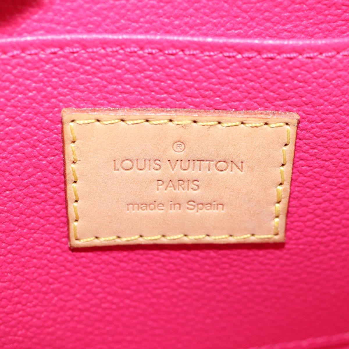 LOUIS VUITTON Monogram Multicolor Pochette Pouch Black M47355 LV Auth 146126V