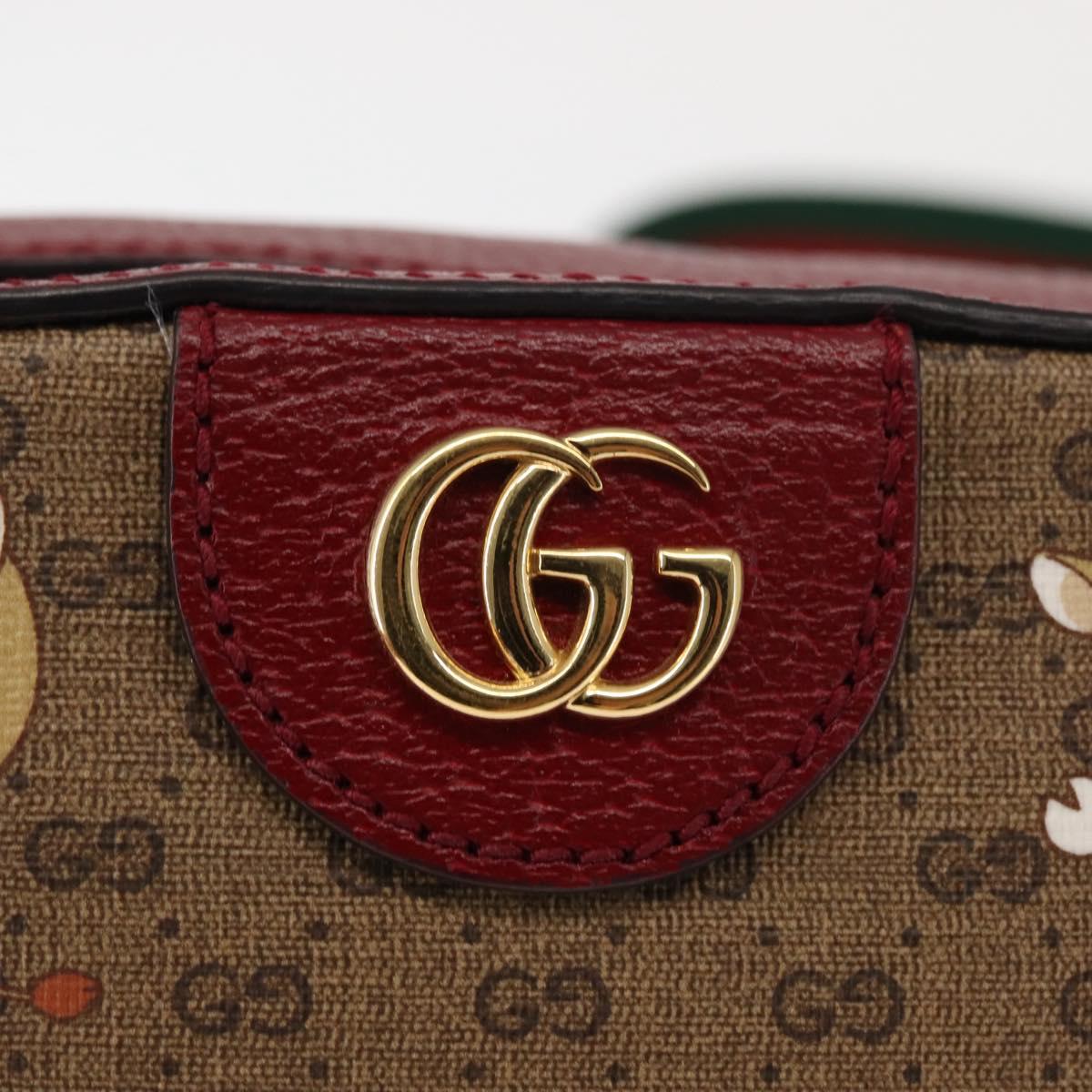 GUCCI Micro GG Supreme GG Marmont Doraemon Collaboration Bag 574886 Auth 146130
