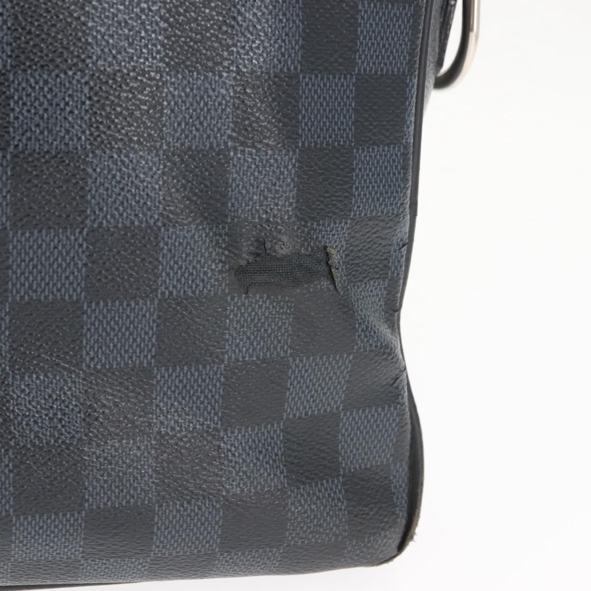 LOUIS VUITTON Damier Cobalt Porte Documents Business Bag N41347 LV Auth 146133