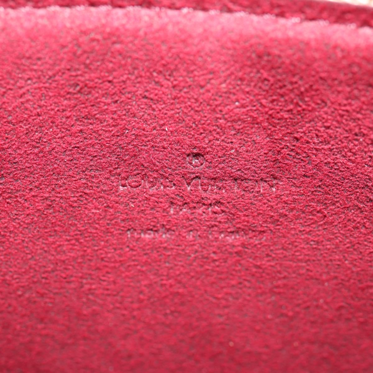 LOUIS VUITTON Multicolor Pochette Accessoires Pouch White M92649 LV Auth 146161A