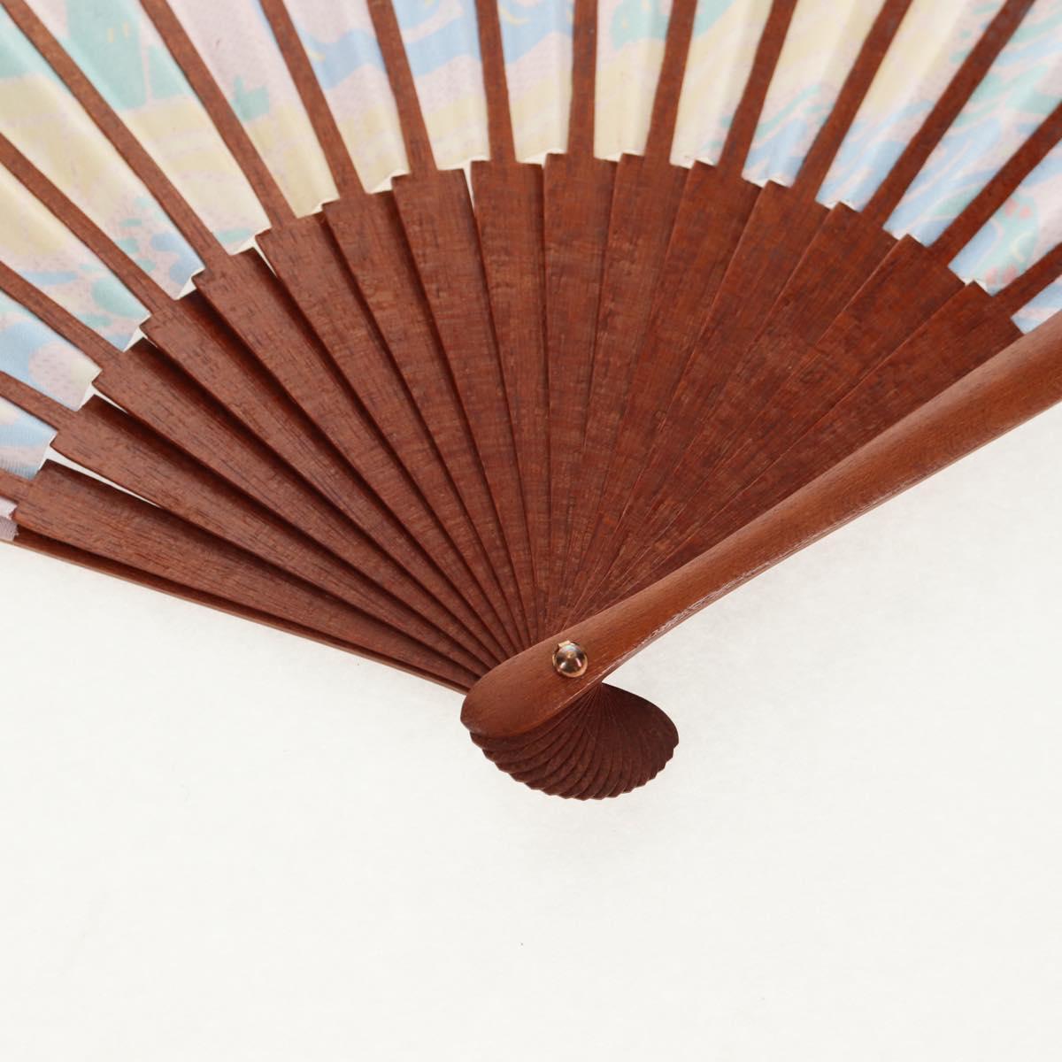 LOUIS VUITTON Fan Japanese Fan Pleated Pink GI1423 LV Auth 146167M