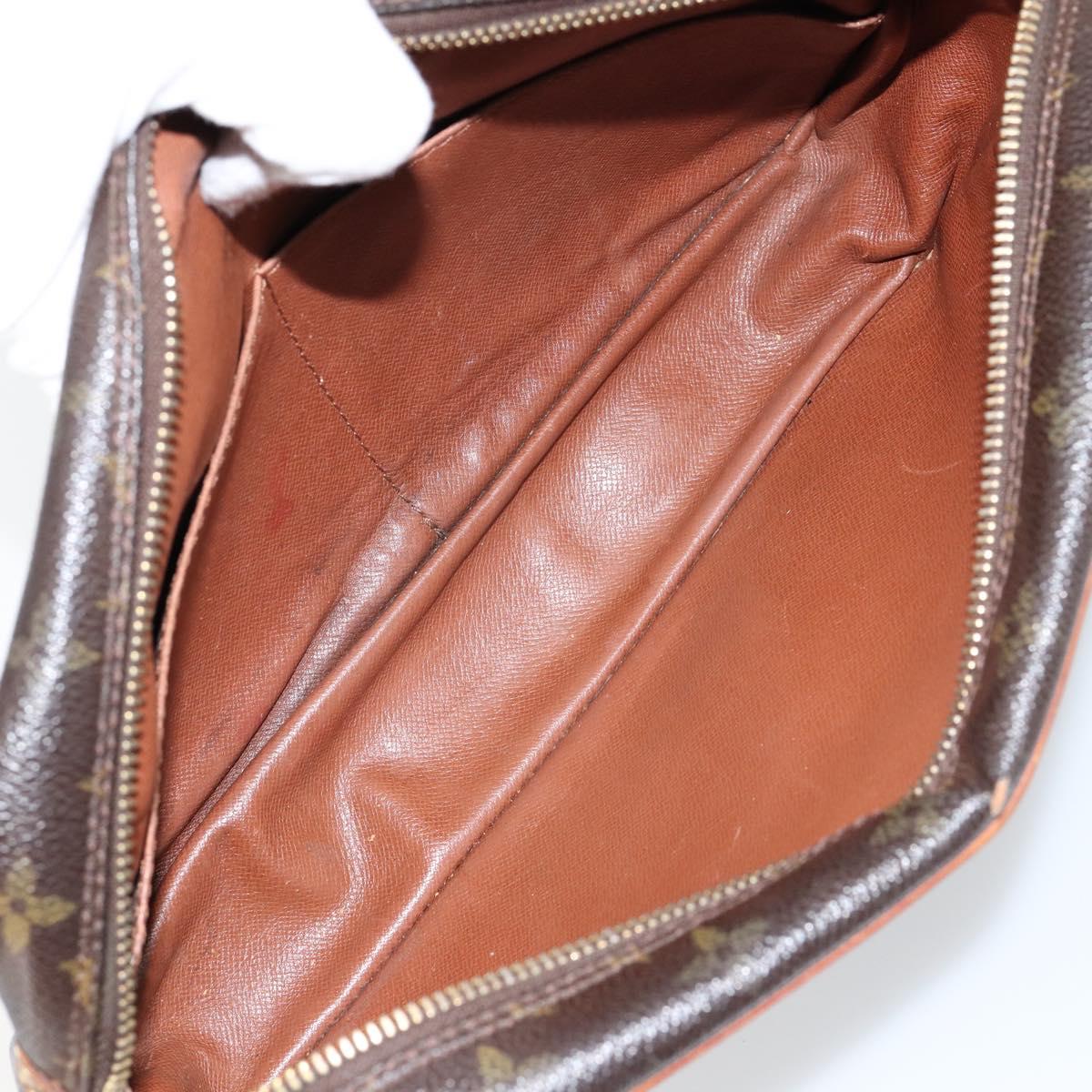 LOUIS VUITTON Monogram Compiegne 28 Clutch Bag M51845 LV Auth 146169