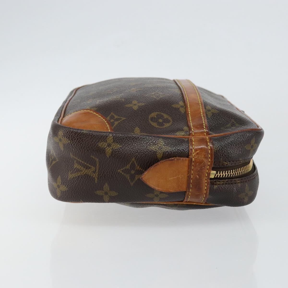 LOUIS VUITTON Monogram Compiegne 28 Clutch Bag M51845 LV Auth 146169