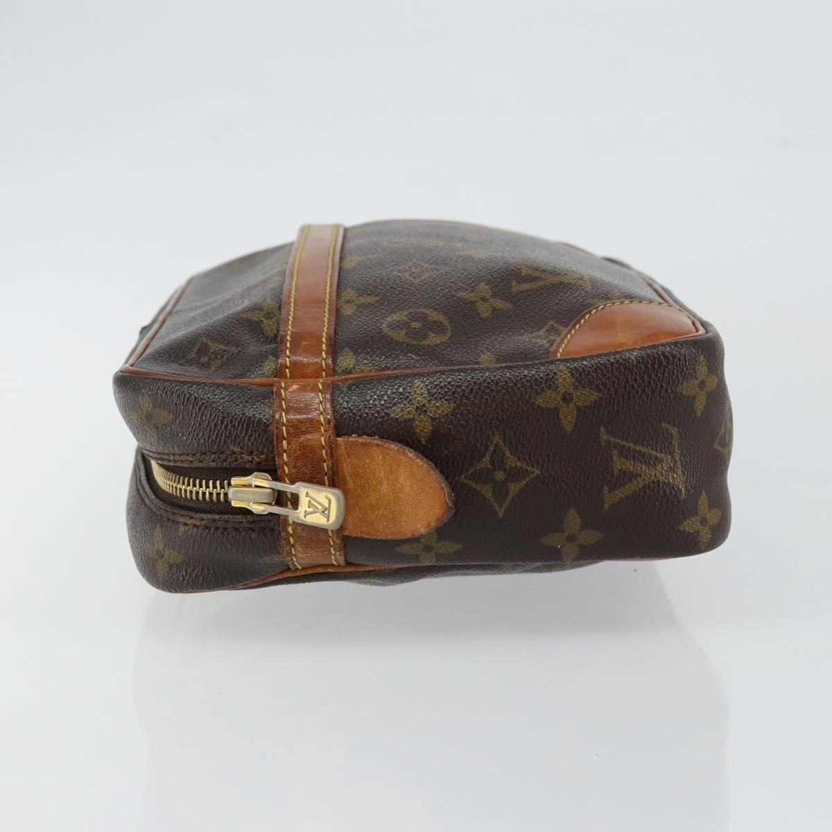 LOUIS VUITTON Monogram Compiegne 28 Clutch Bag M51845 LV Auth 146169