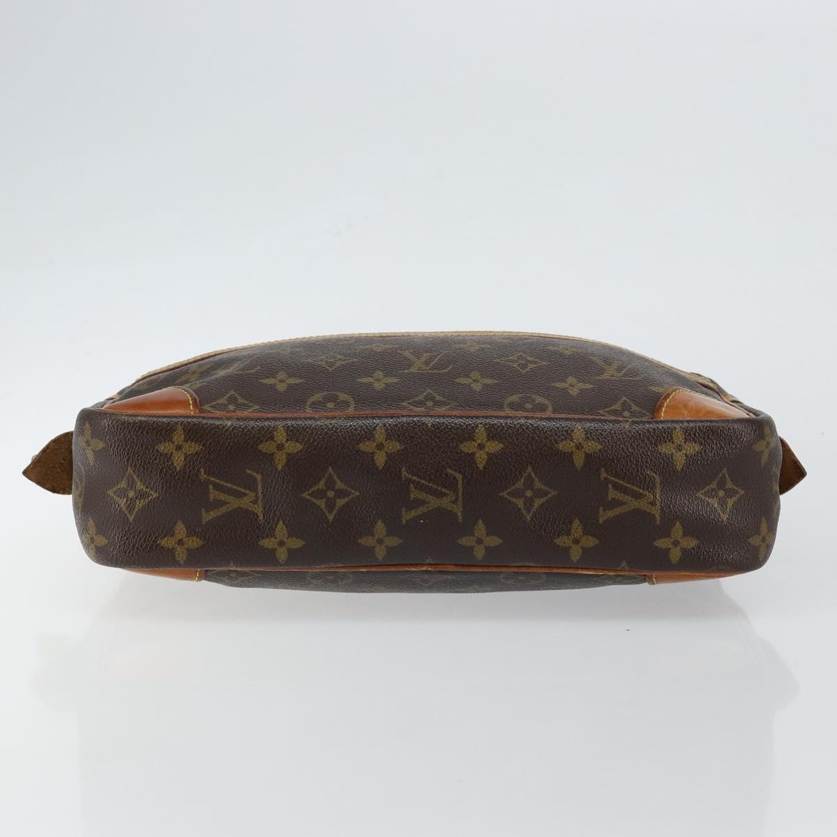 LOUIS VUITTON Monogram Compiegne 28 Clutch Bag M51845 LV Auth 146169