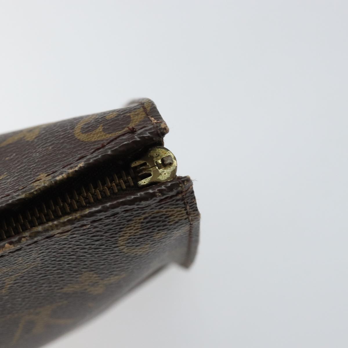 LOUIS VUITTON Monogram Poche Toilette 26 Pouch M47542 LV Auth 146170