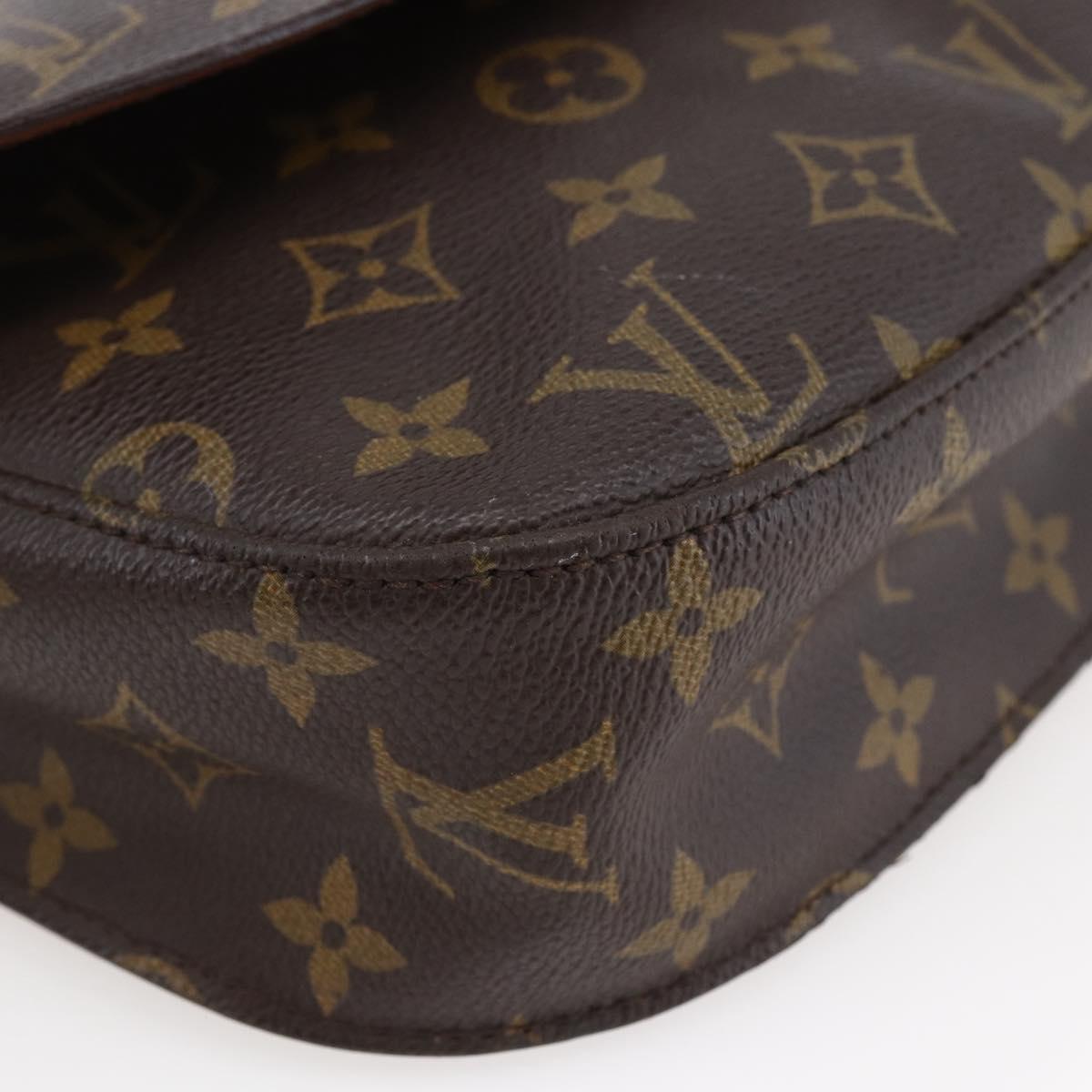 LOUIS VUITTON Monogram Monogram Saint Cloud GM Shoulder Bag M51242 Auth 146171