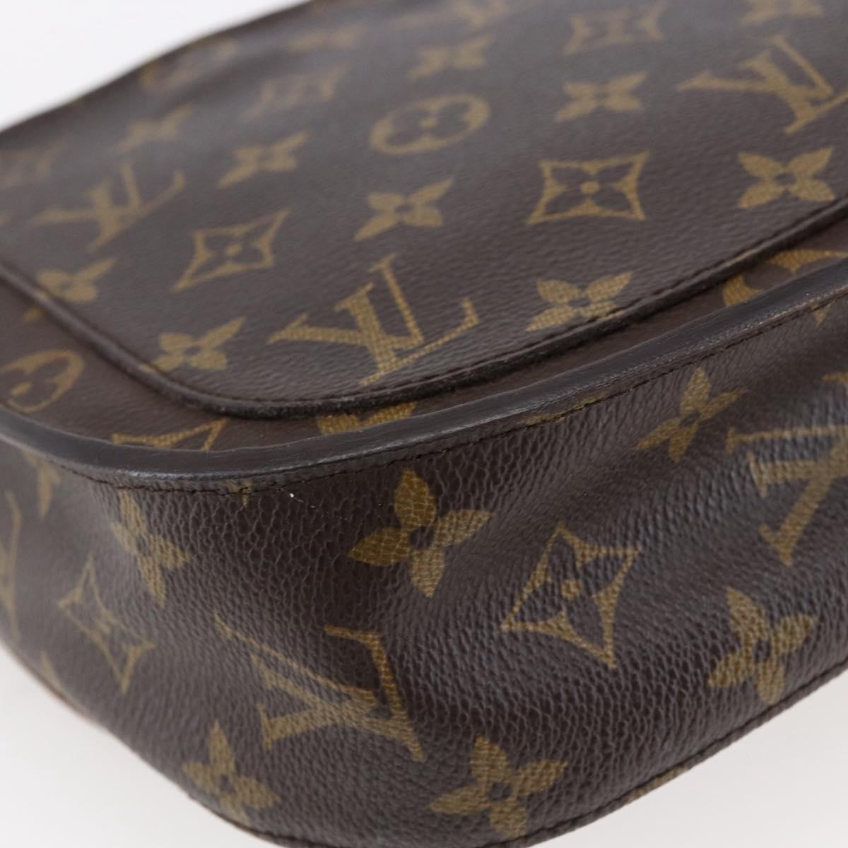 LOUIS VUITTON Monogram Monogram Saint Cloud GM Shoulder Bag M51242 Auth 146171