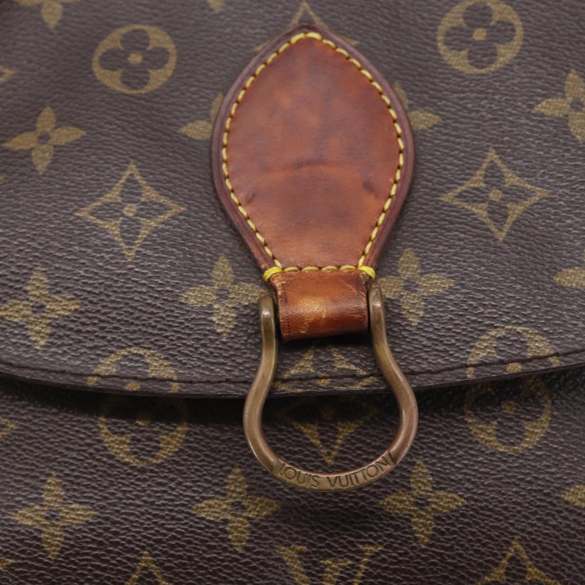 LOUIS VUITTON Monogram Monogram Saint Cloud GM Shoulder Bag M51242 Auth 146171