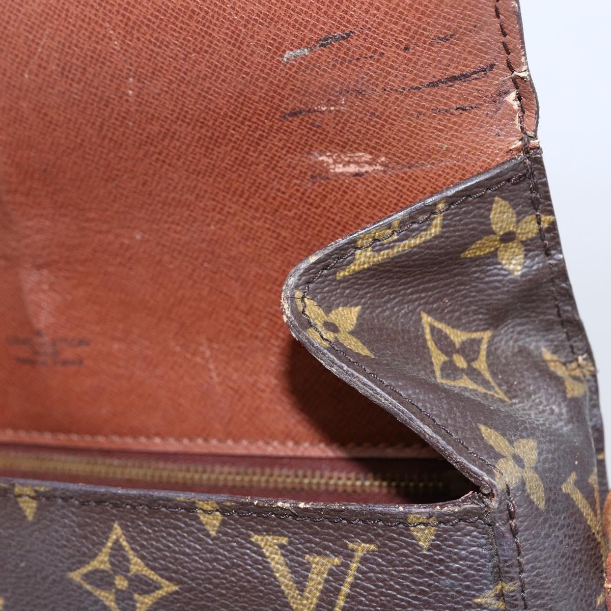 LOUIS VUITTON Monogram Monogram Saint Cloud GM Shoulder Bag M51242 Auth 146171