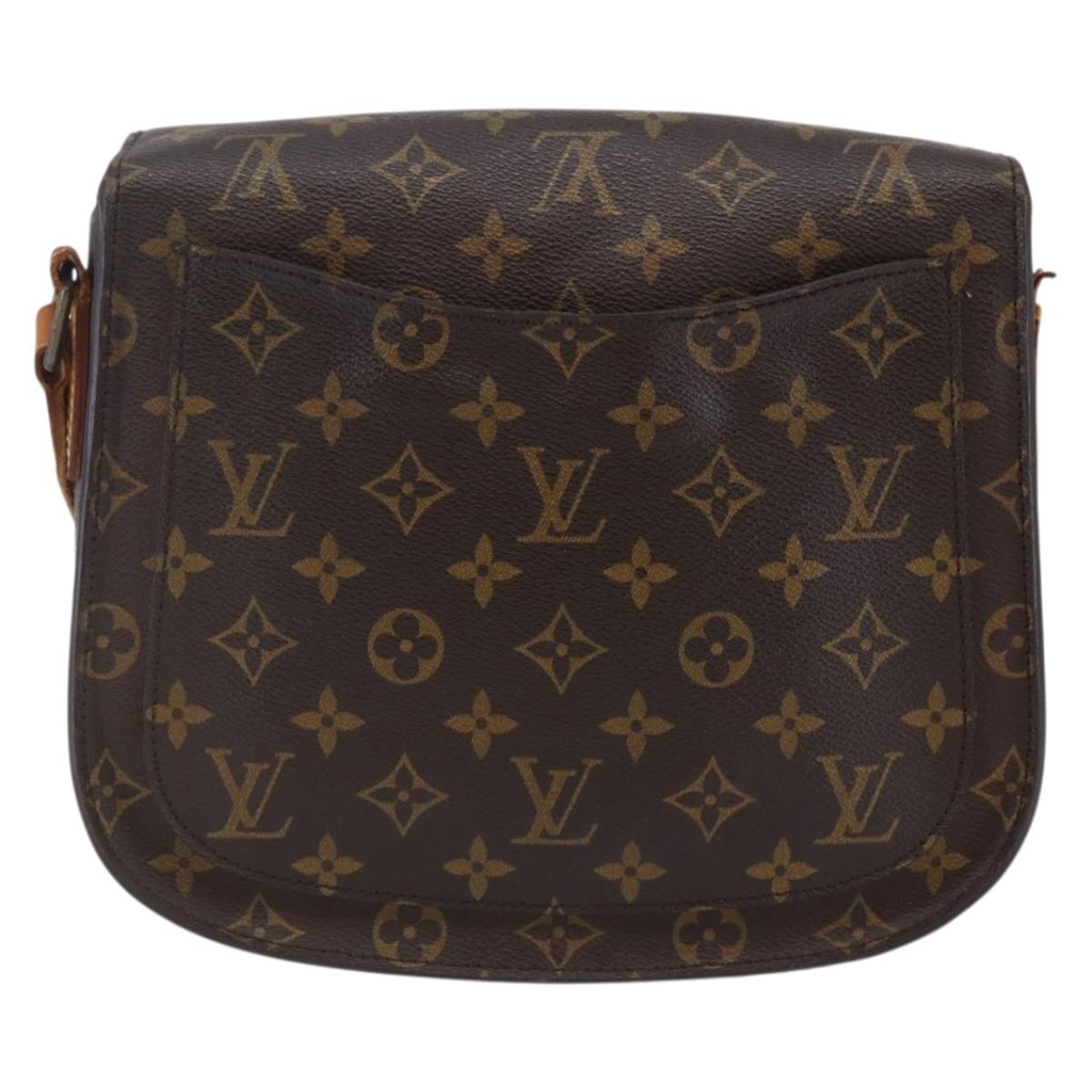 LOUIS VUITTON Monogram Monogram Saint Cloud GM Shoulder Bag M51242 Auth 146171