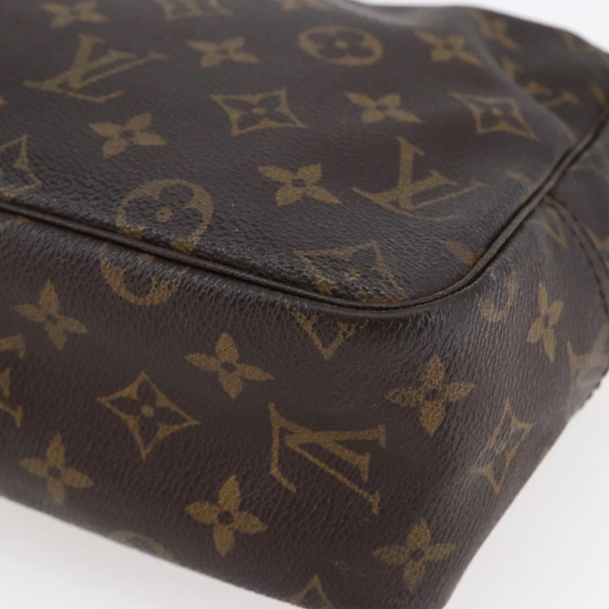 LOUIS VUITTON Monogram Trousse Toilette 28 Clutch Bag M47522 LV Auth 146172