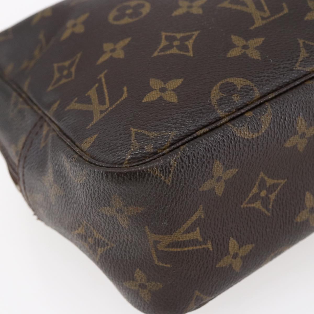 LOUIS VUITTON Monogram Trousse Toilette 28 Clutch Bag M47522 LV Auth 146172