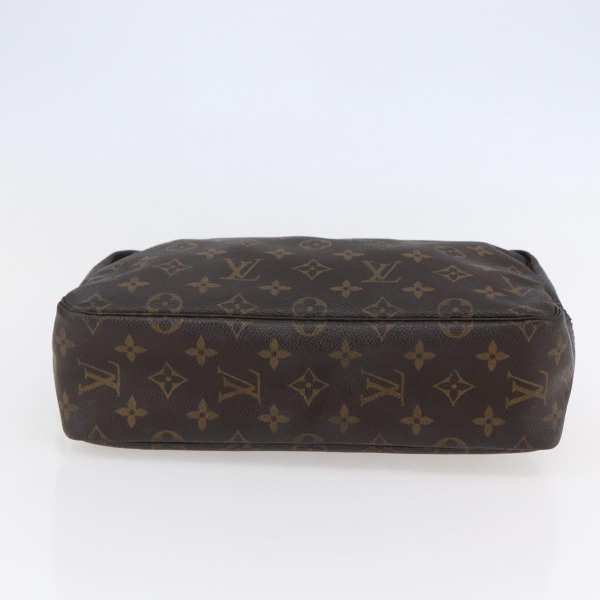 LOUIS VUITTON Monogram Trousse Toilette 28 Clutch Bag M47522 LV Auth 146172