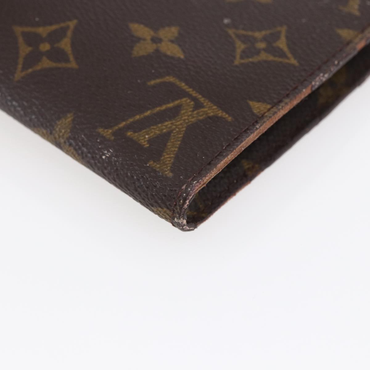LOUIS VUITTON Monogram Bucket GM Accessory Pouch LV Auth 146173