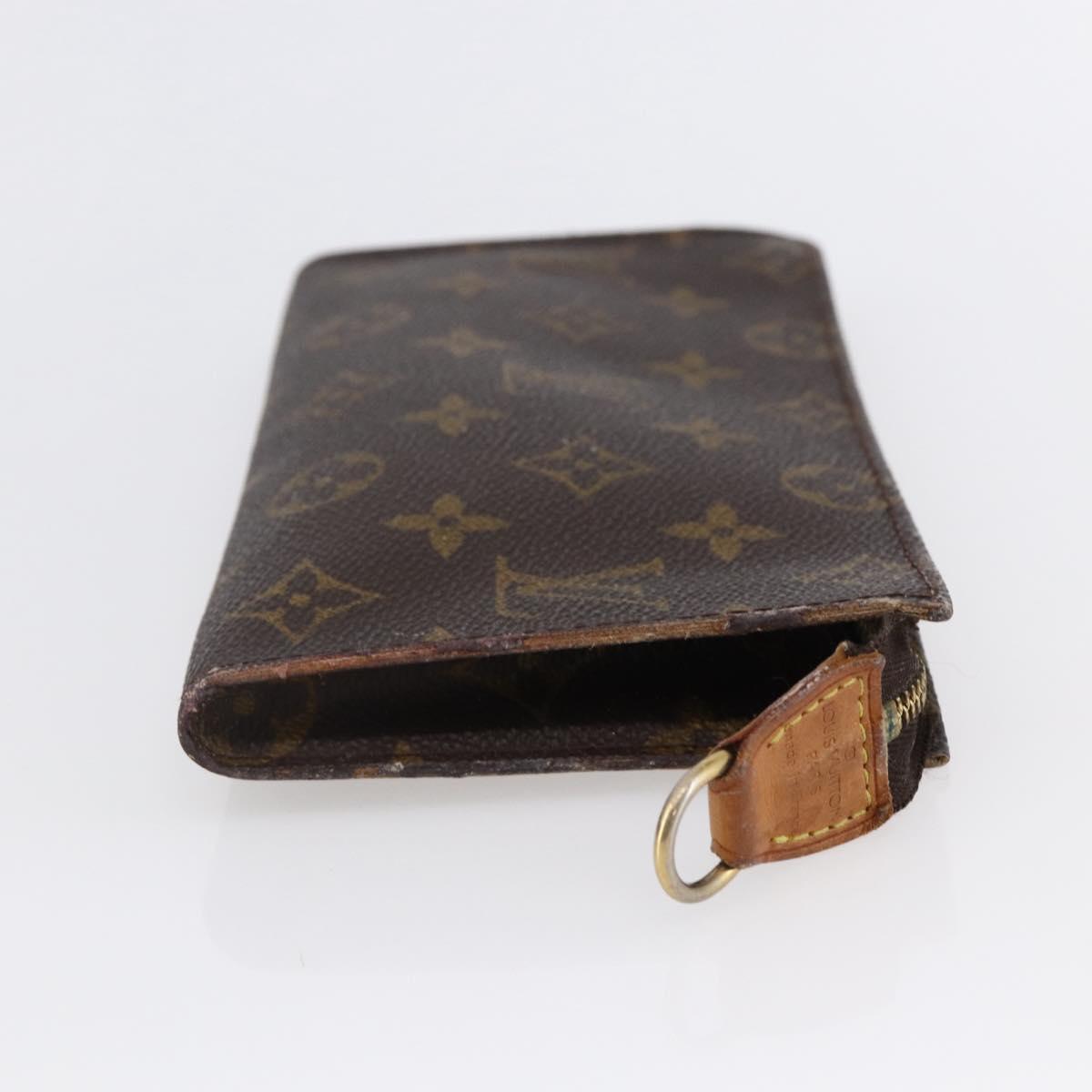 LOUIS VUITTON Monogram Bucket GM Accessory Pouch LV Auth 146173