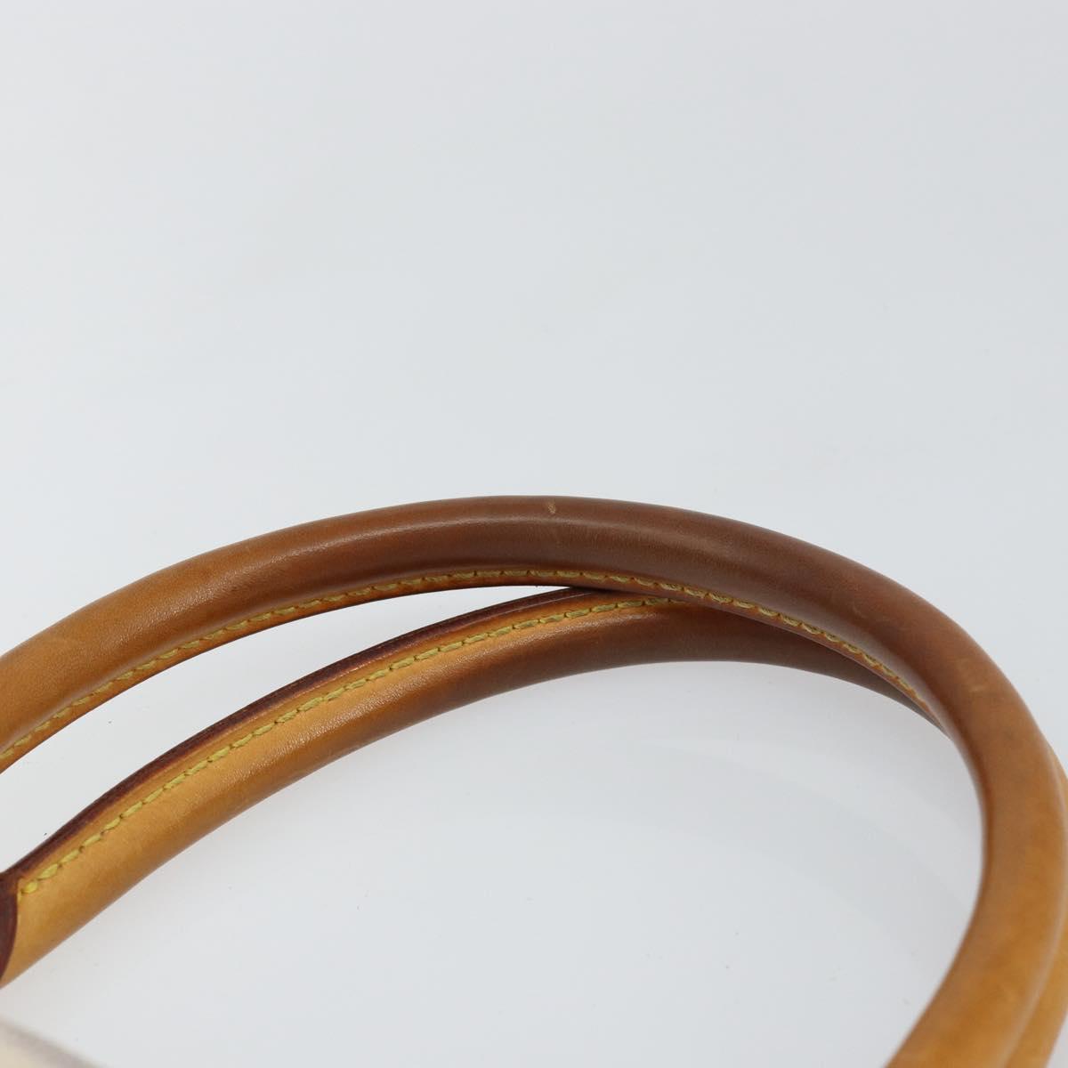 LOUIS VUITTON Damier Azur Saleya PM Tote Bag N51186 LV Auth 146221