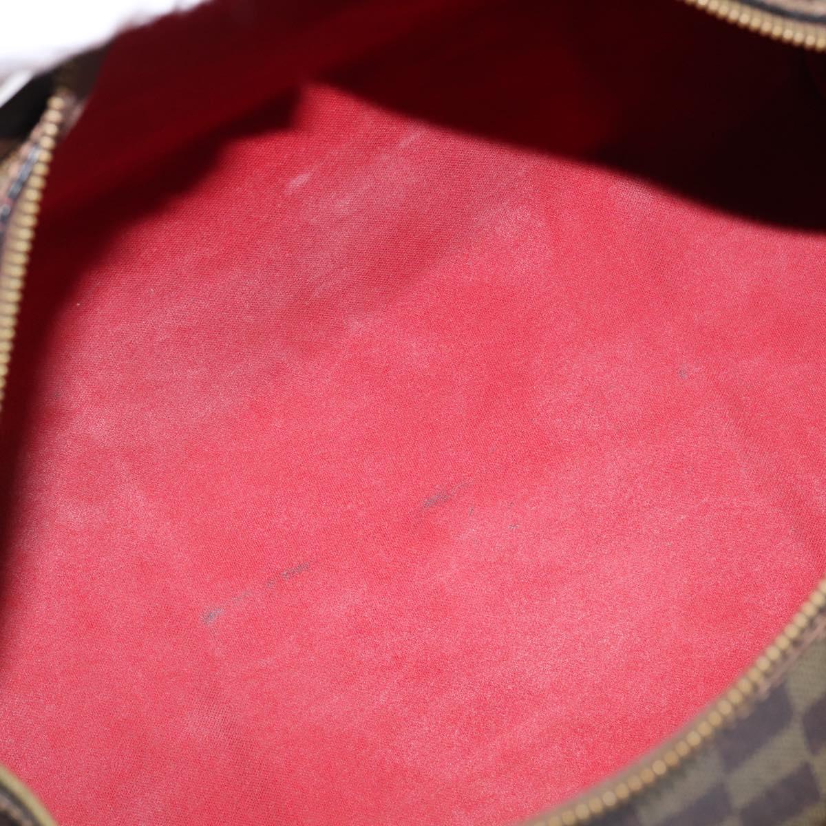 LOUIS VUITTON Damier Ebene Speedy 35 Hand Bag N41363 LV Auth 146223