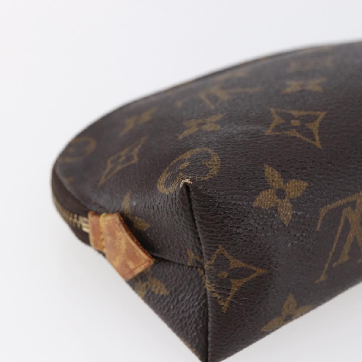 LOUIS VUITTON Monogram Pochette Cosmetic PM Pouch M43998 LV Auth 146228