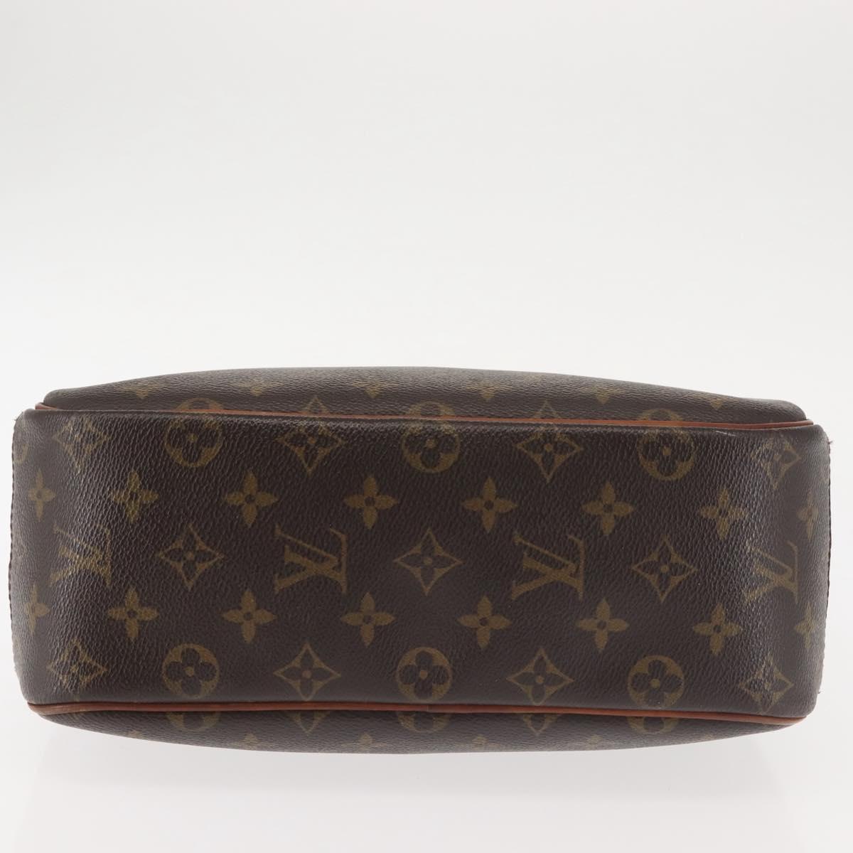 LOUIS VUITTON Monogram Trouville Hand Bag M42228 LV Auth 146231