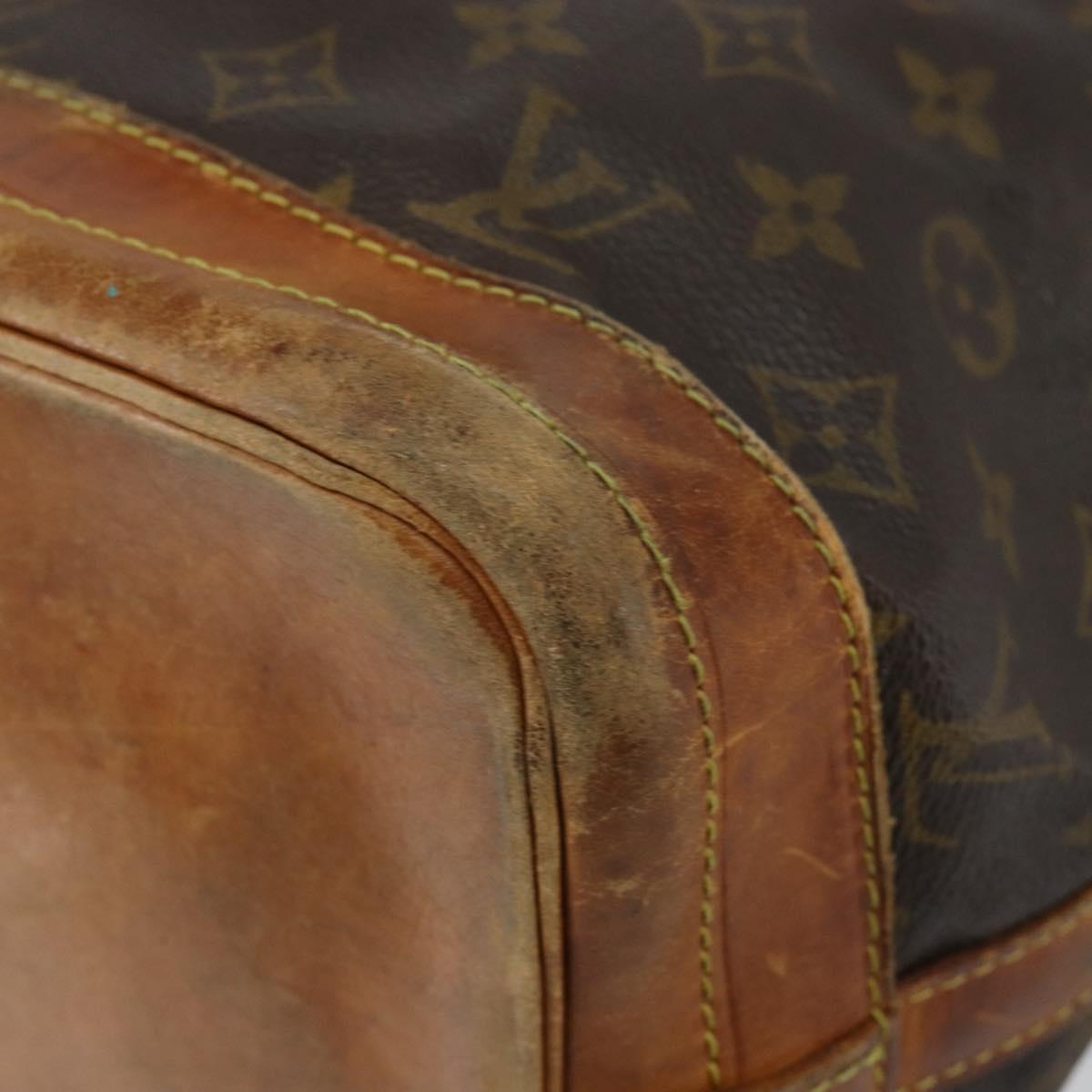LOUIS VUITTON Monogram Noe Shoulder Bag M42224 LV Auth 146233