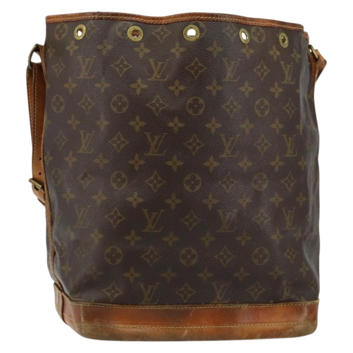 LOUIS VUITTON Monogram Noe Shoulder Bag M42224 LV Auth 146233