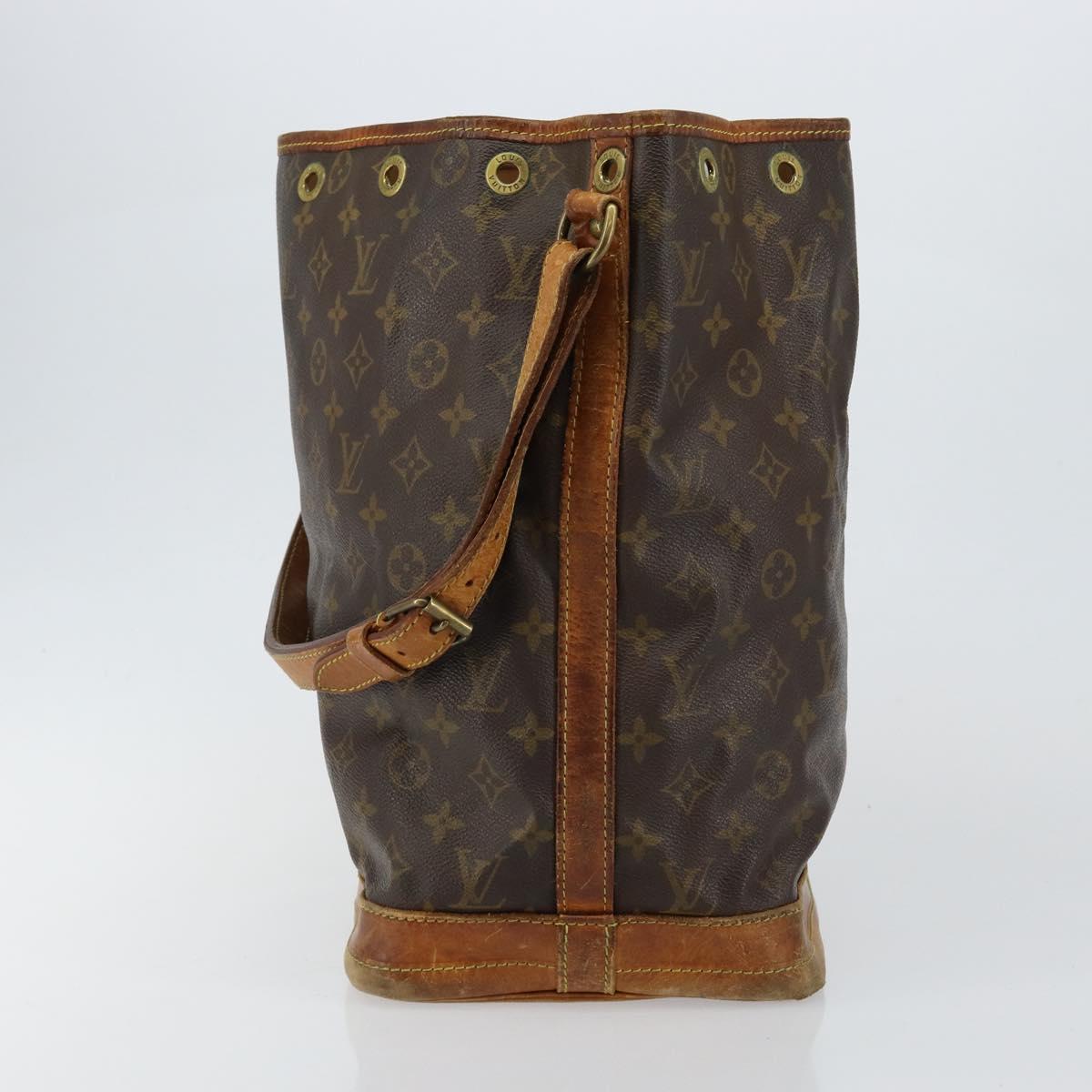 LOUIS VUITTON Monogram Noe Shoulder Bag M42224 LV Auth 146233