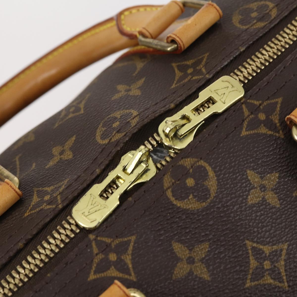 LOUIS VUITTON Monogram Keepall 45 Boston Bag M41428 LV Auth 146236