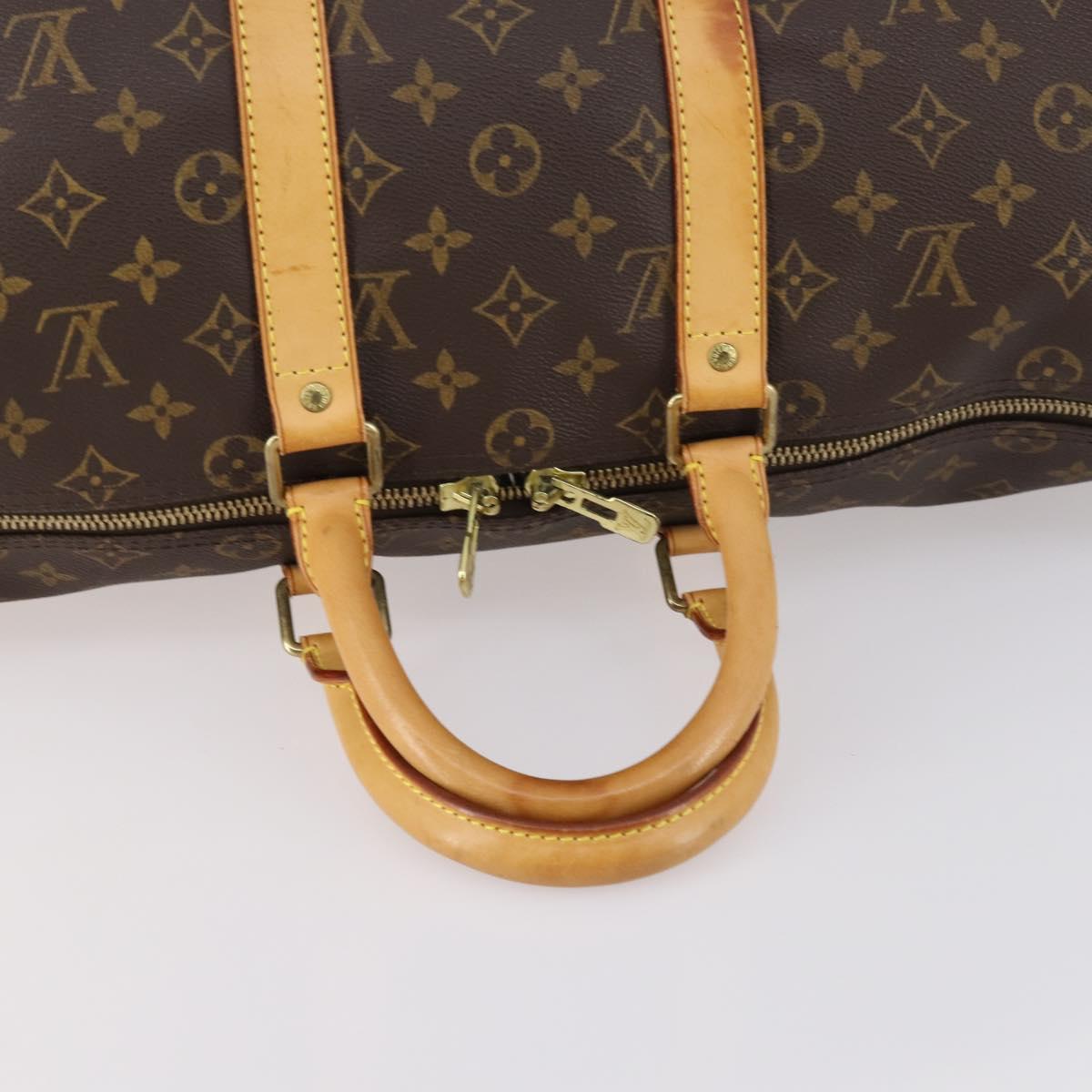 LOUIS VUITTON Monogram Keepall 45 Boston Bag M41428 LV Auth 146236