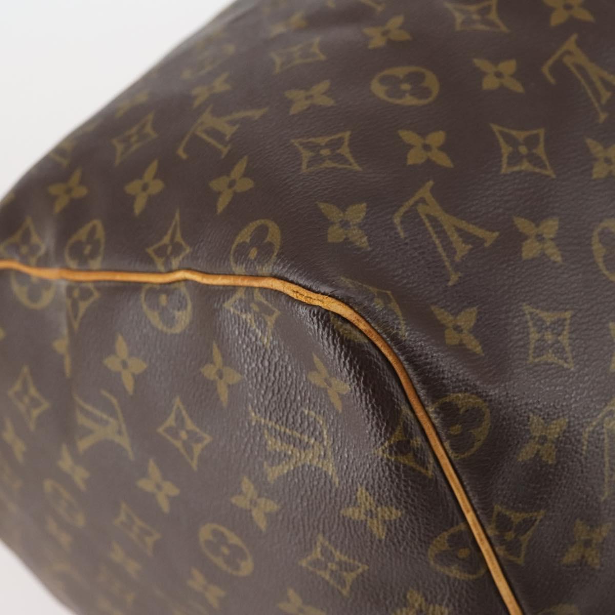 LOUIS VUITTON Monogram Keepall 55 Boston Bag M41424 LV Auth 146237