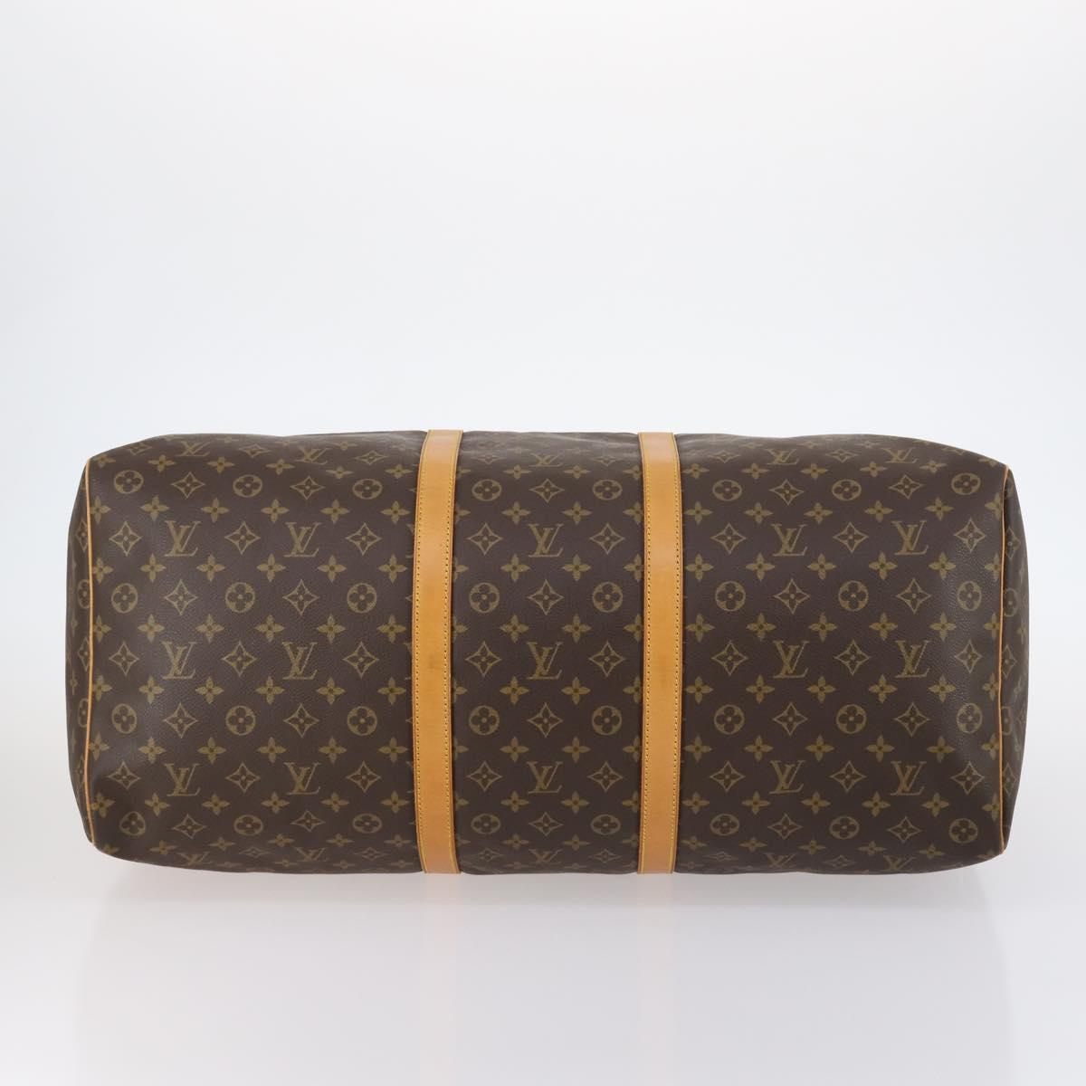 LOUIS VUITTON Monogram Keepall 60 Boston Bag M41422 LV Auth 146239