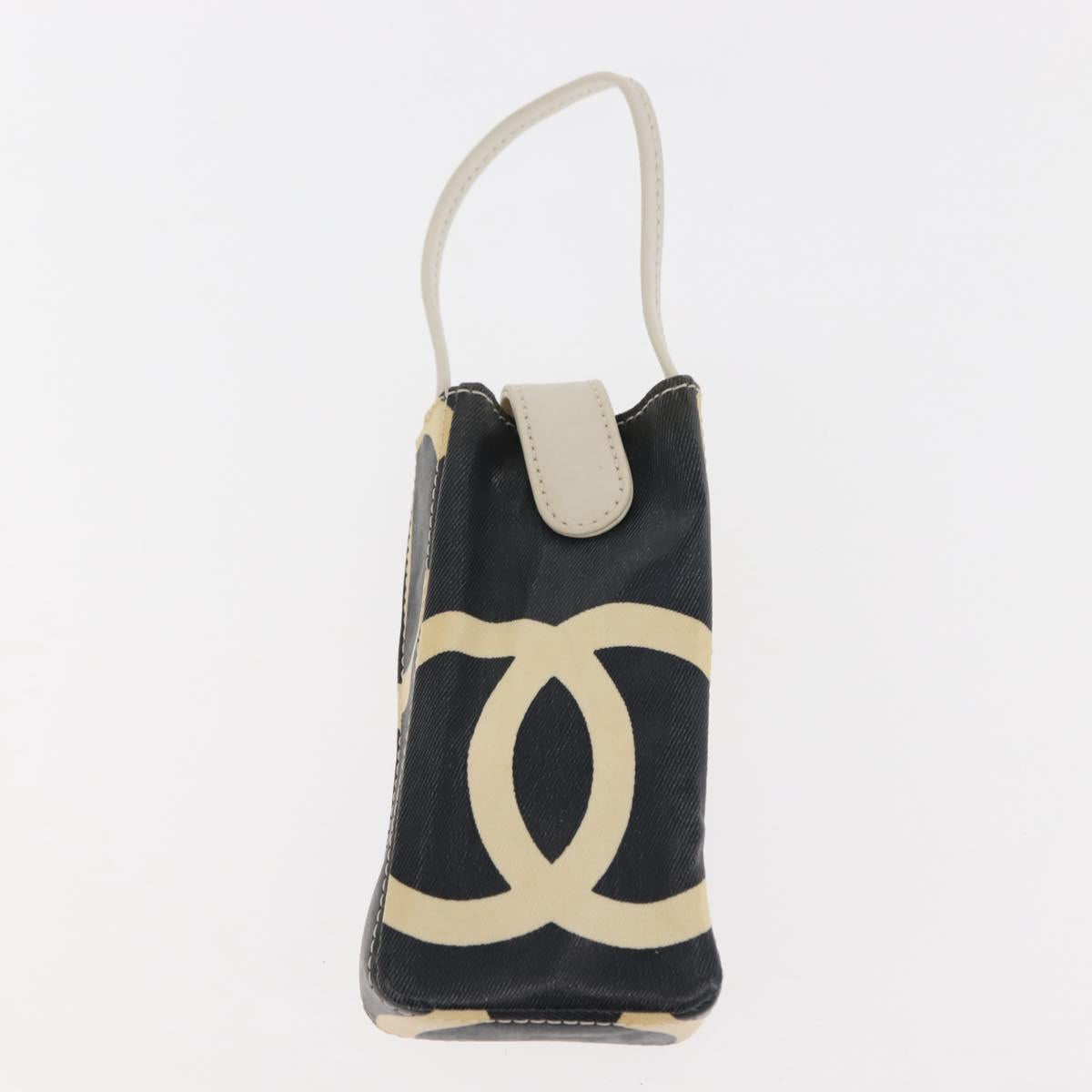 CHANEL Matelasse Tote Bag Straw White Gold CC Auth 146247