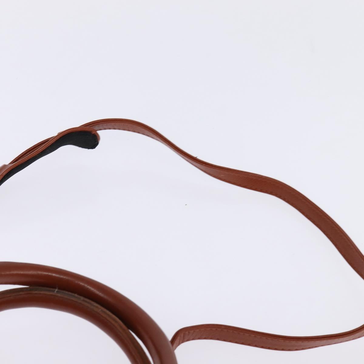 MCM Vicetos Logogram Hand Bag PVC 2way Brown Gold Auth 146250