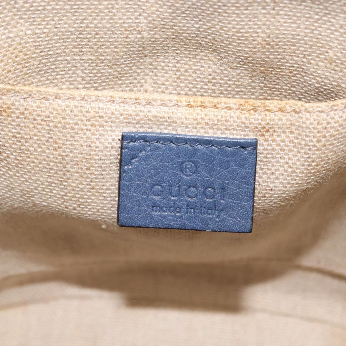 GUCCI GG Canvas Shoulder Bag Beige Gold 388704 Auth 146270