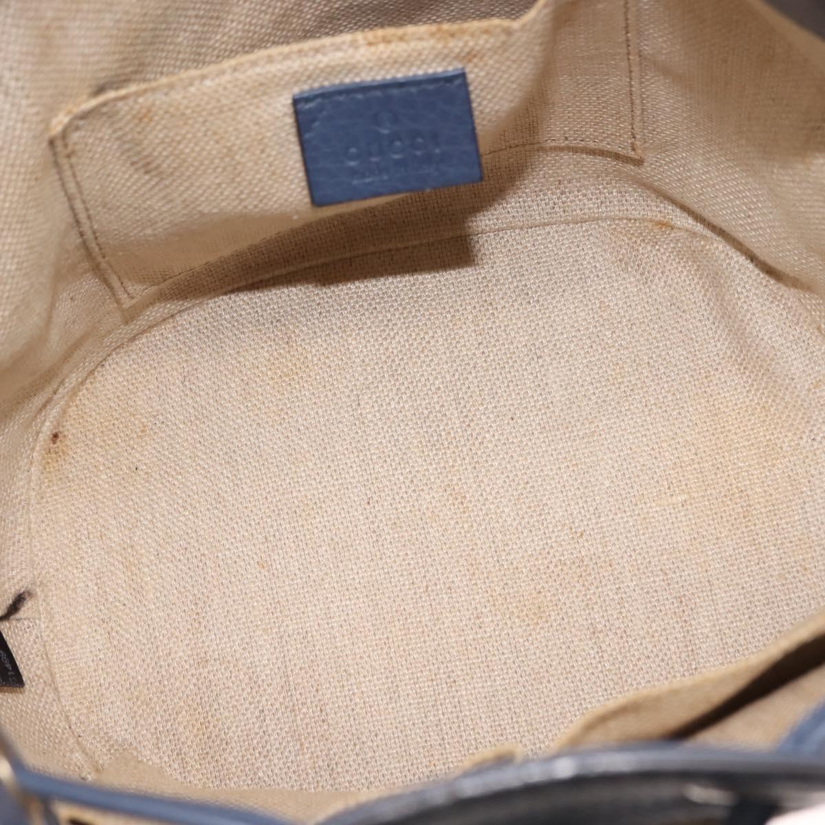 GUCCI GG Canvas Shoulder Bag Beige Gold 388704 Auth 146270