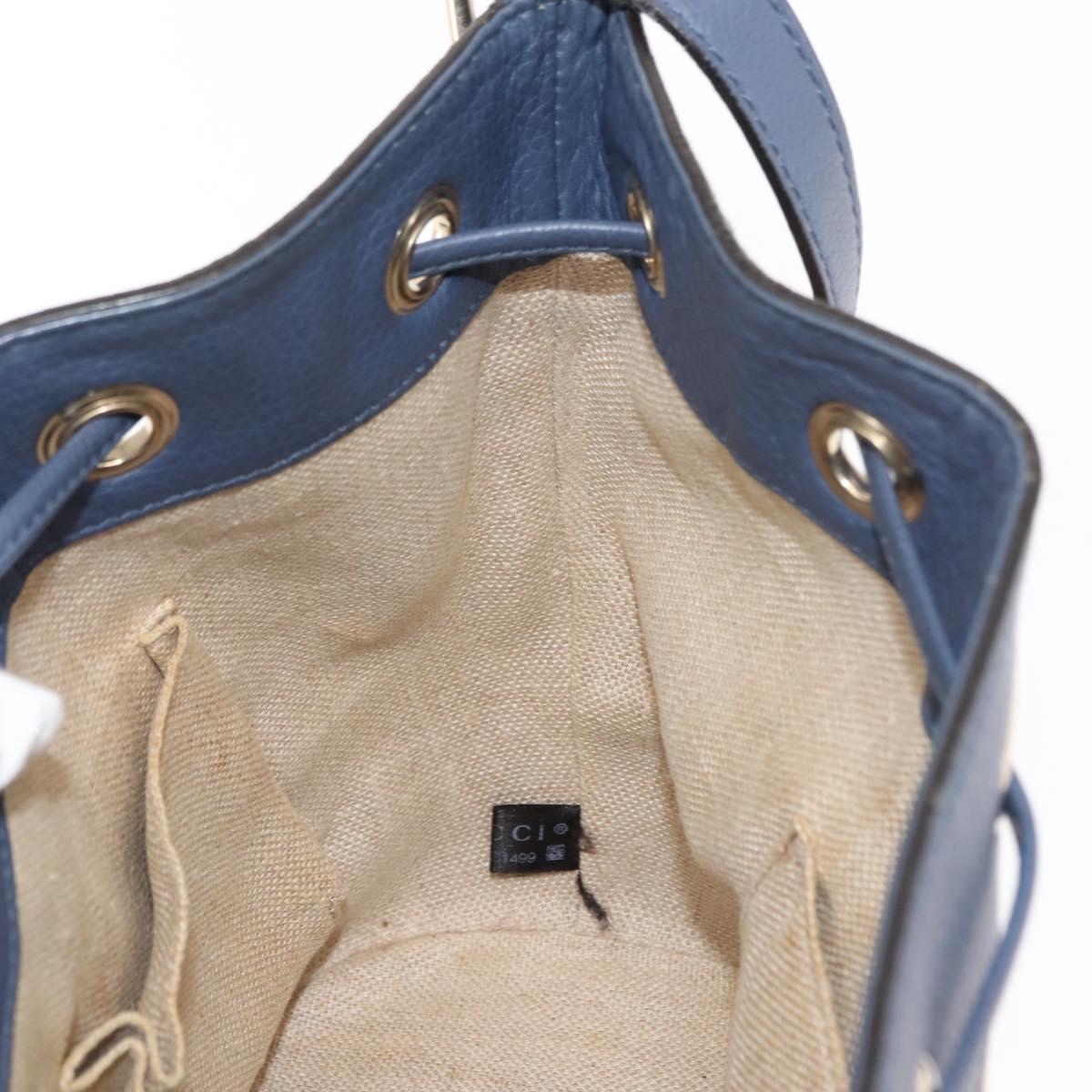 GUCCI GG Canvas Shoulder Bag Beige Gold 388704 Auth 146270