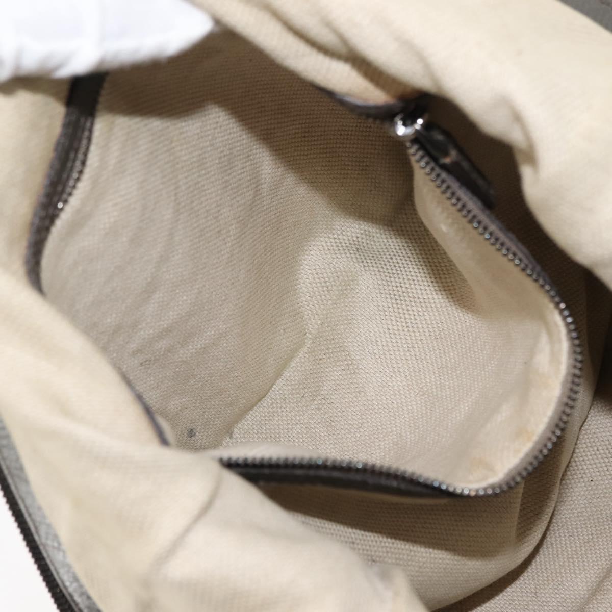 GUCCI Soho Chain Shoulder Bag Leather Gray 326706 Auth 146271