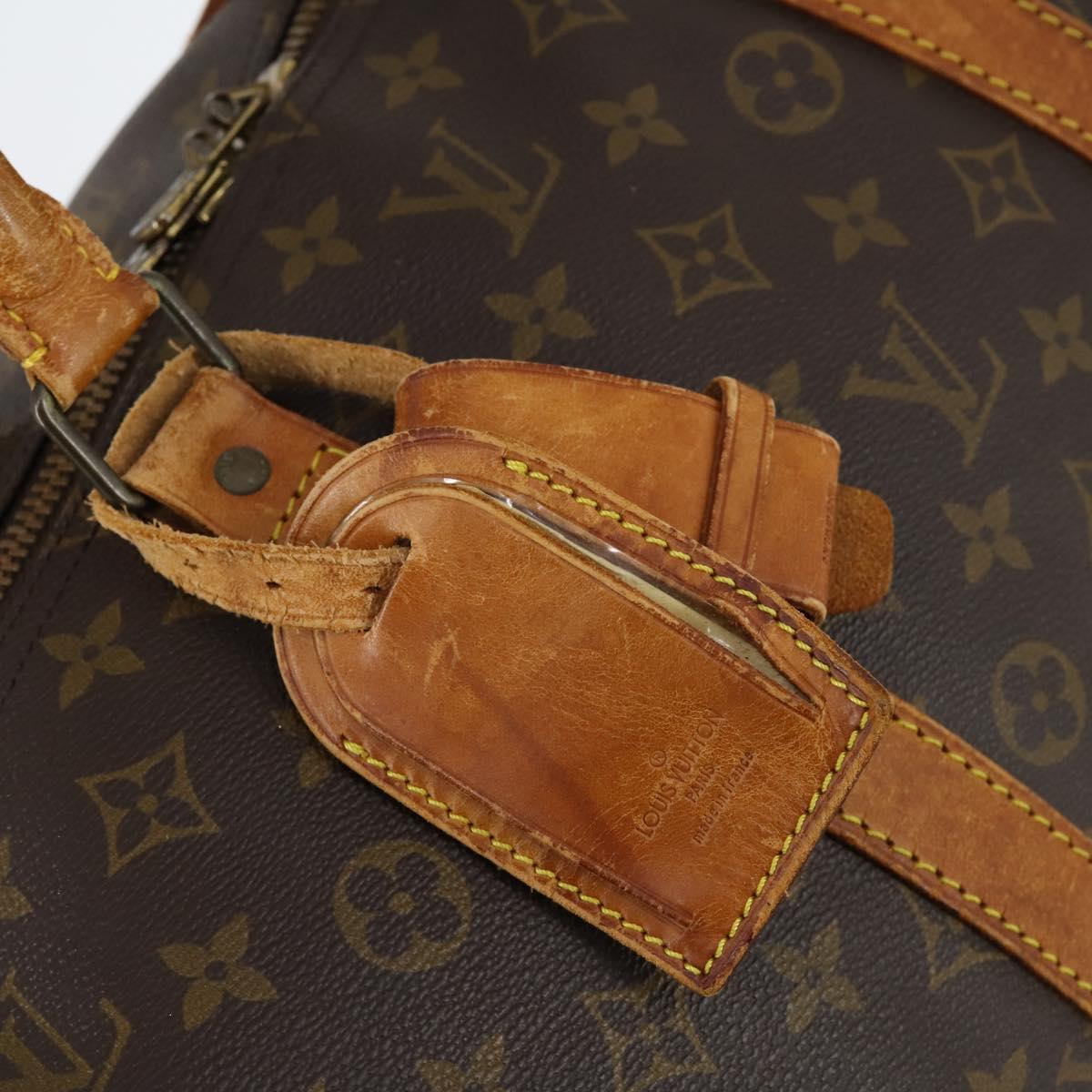 LOUIS VUITTON Monogram Keepall 60 Boston Bag M41422 LV Auth 146300