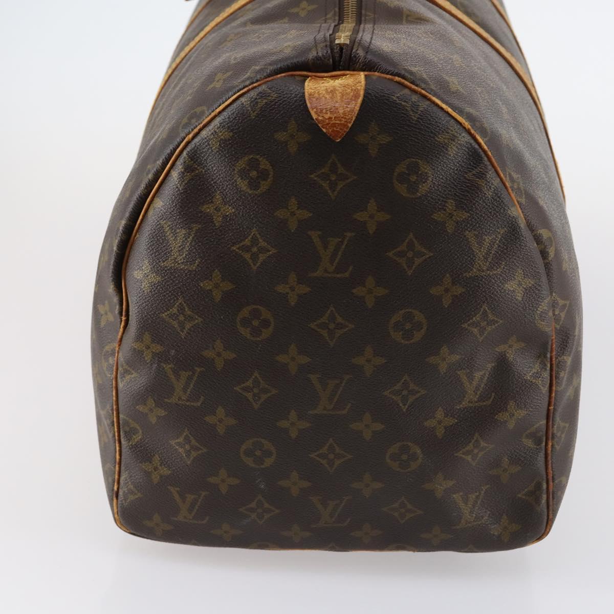 LOUIS VUITTON Monogram Keepall 60 Boston Bag M41422 LV Auth 146300