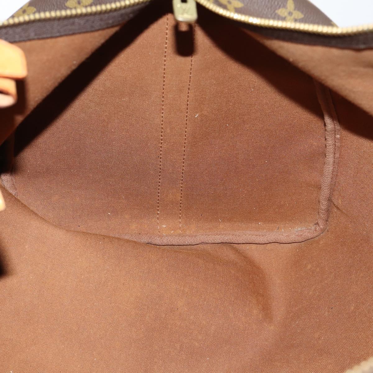 LOUIS VUITTON Monogram Keepall Bandouliere 55 Boston Bag M41414 LV Auth 146303