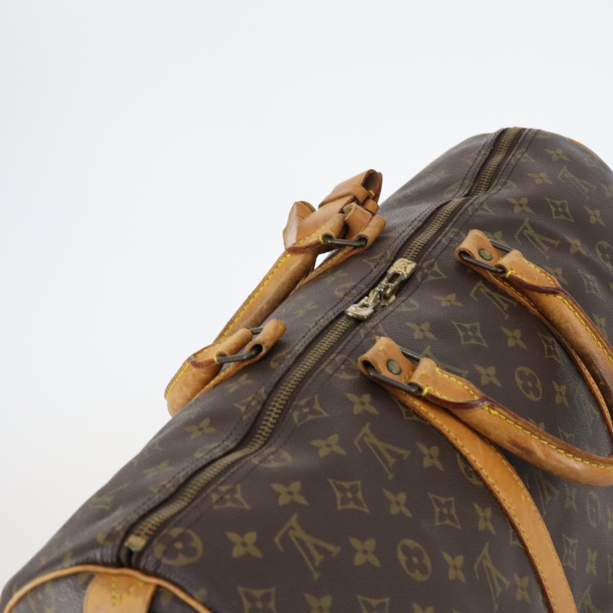 LOUIS VUITTON Monogram Keepall 50 Boston Bag M41426 LV Auth 146305