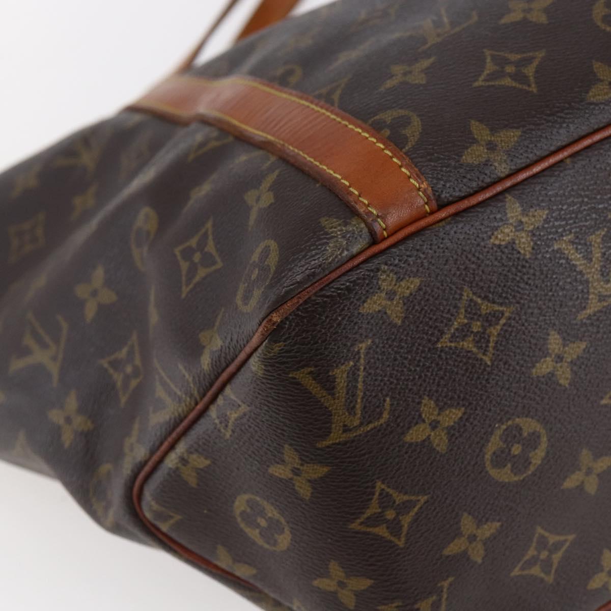 LOUIS VUITTON Monogram Sac Shopping Tote Bag M51108 LV Auth 146308