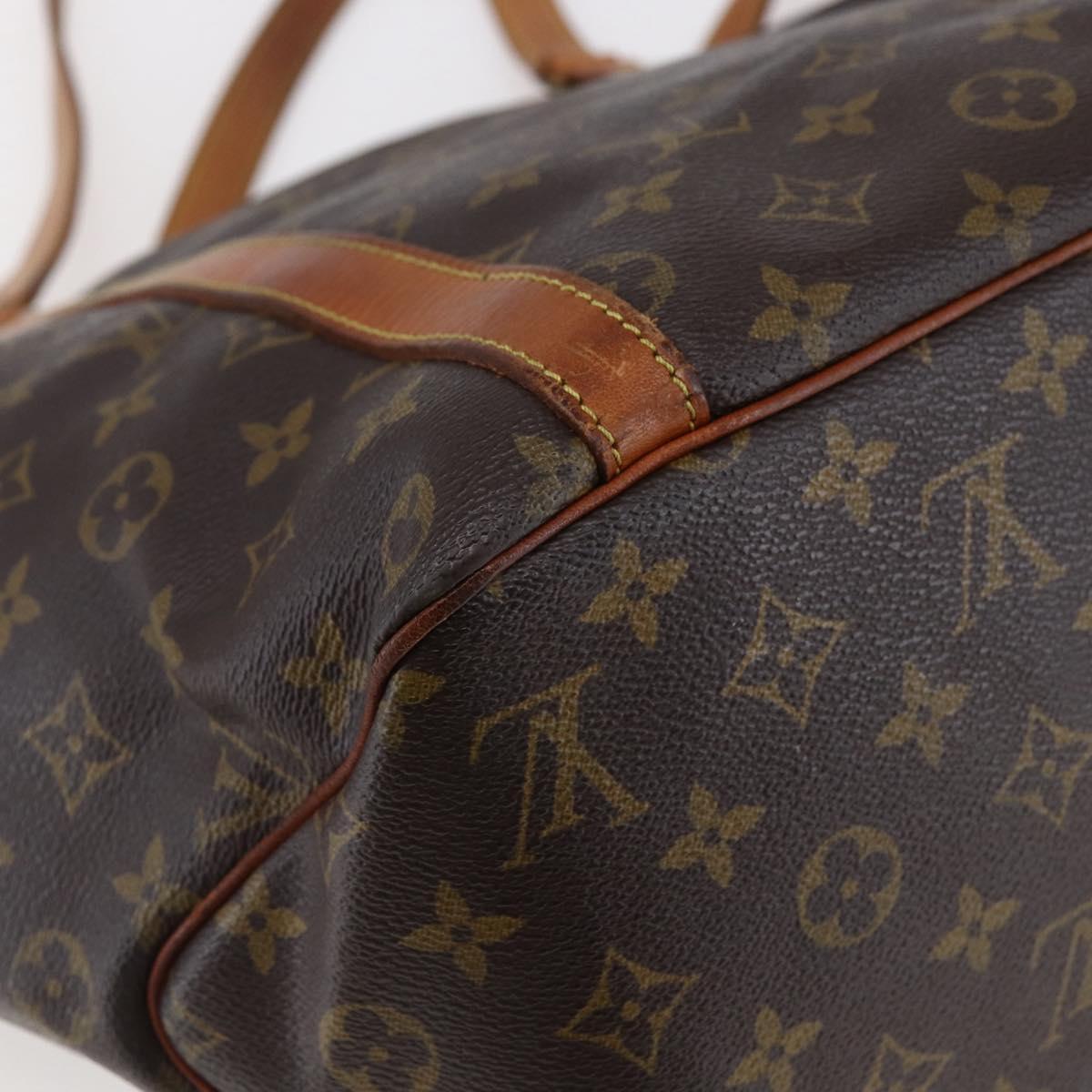 LOUIS VUITTON Monogram Sac Shopping Tote Bag M51108 LV Auth 146308