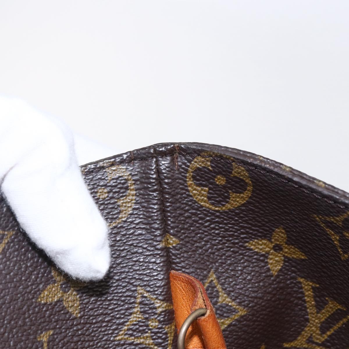 LOUIS VUITTON Monogram Sac Shopping Tote Bag M51108 LV Auth 146308