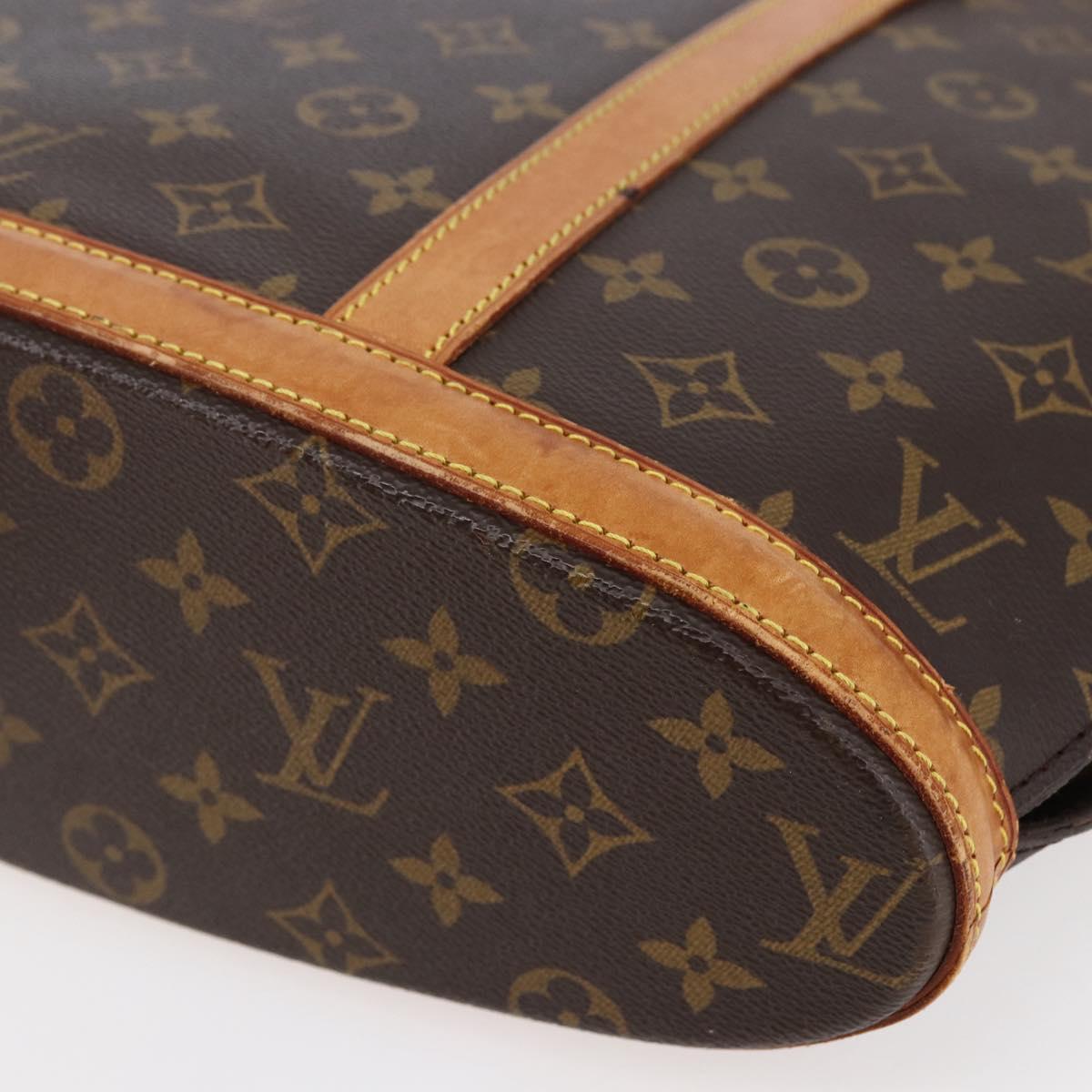 LOUIS VUITTON Monogram Babylone Tote Bag M51102 LV Auth 146309