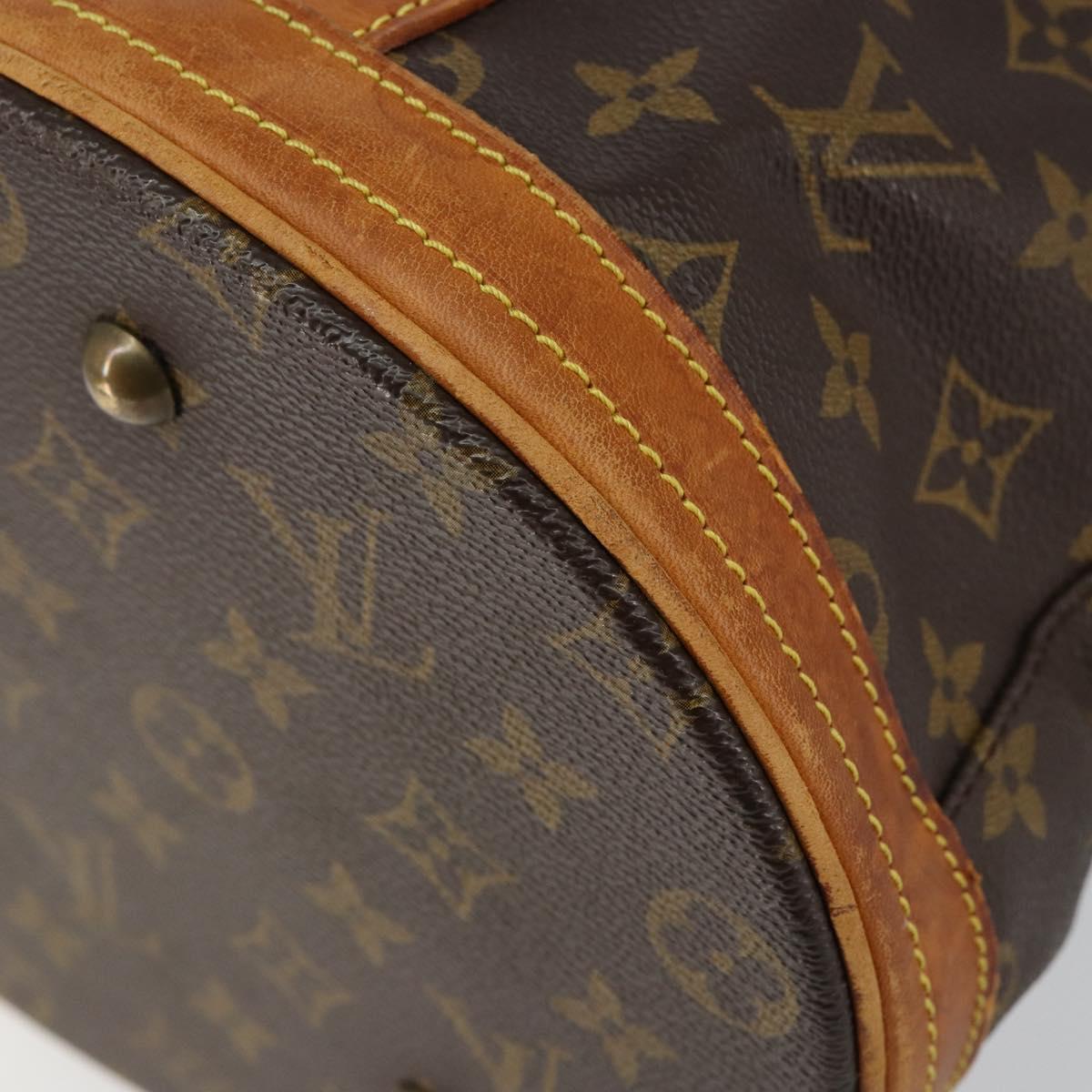 LOUIS VUITTON Monogram Bucket GM Shoulder Bag M42236 LV Auth 146310