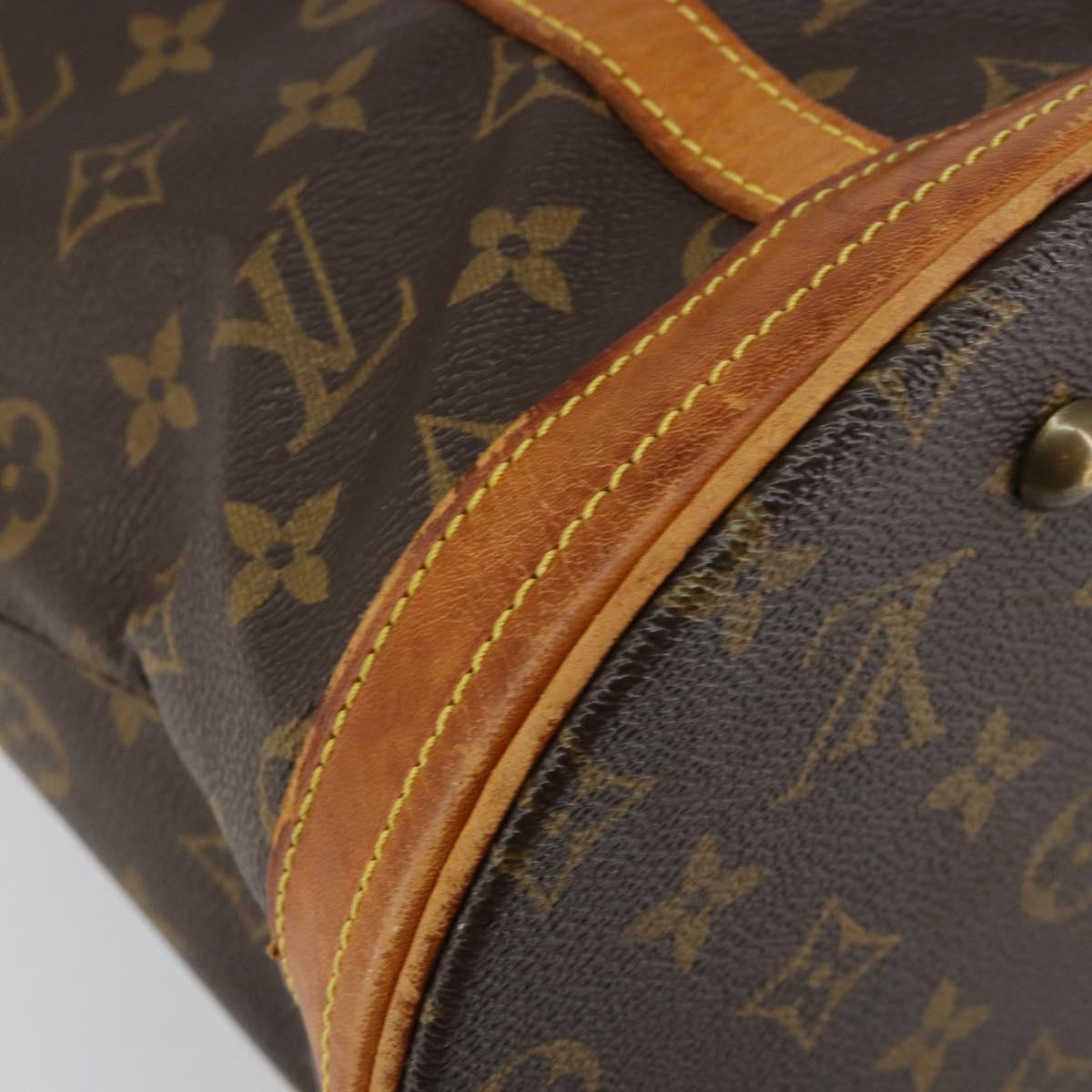 LOUIS VUITTON Monogram Bucket GM Shoulder Bag M42236 LV Auth 146310