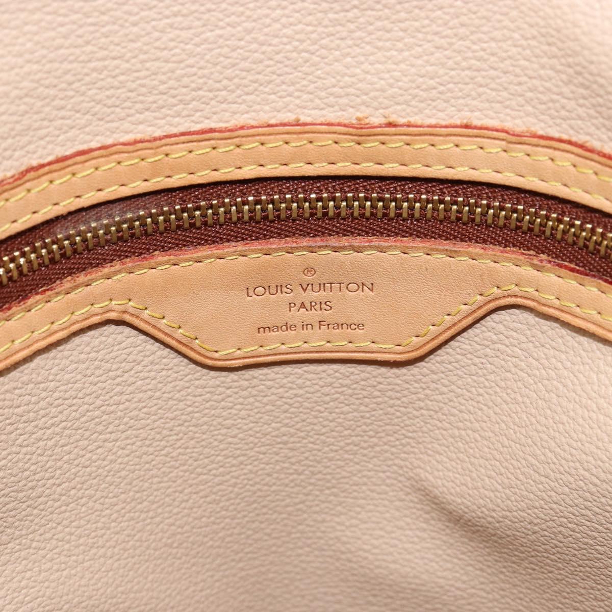 LOUIS VUITTON Monogram Bucket GM Shoulder Bag M42236 LV Auth 146310