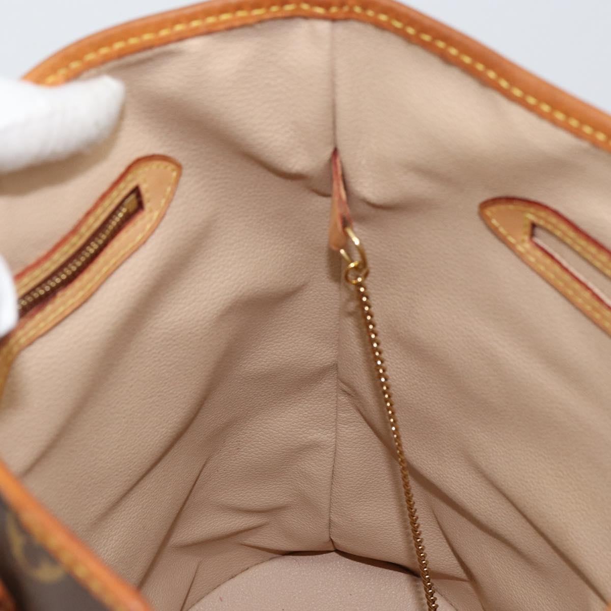 LOUIS VUITTON Monogram Bucket GM Shoulder Bag M42236 LV Auth 146310